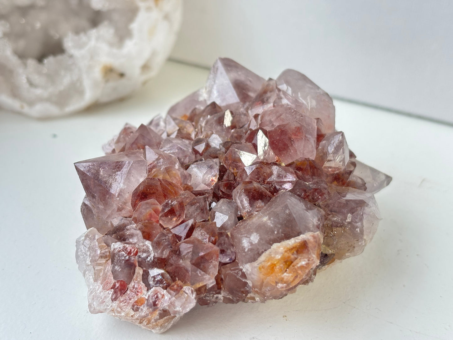 South African Spirit quartz cluster