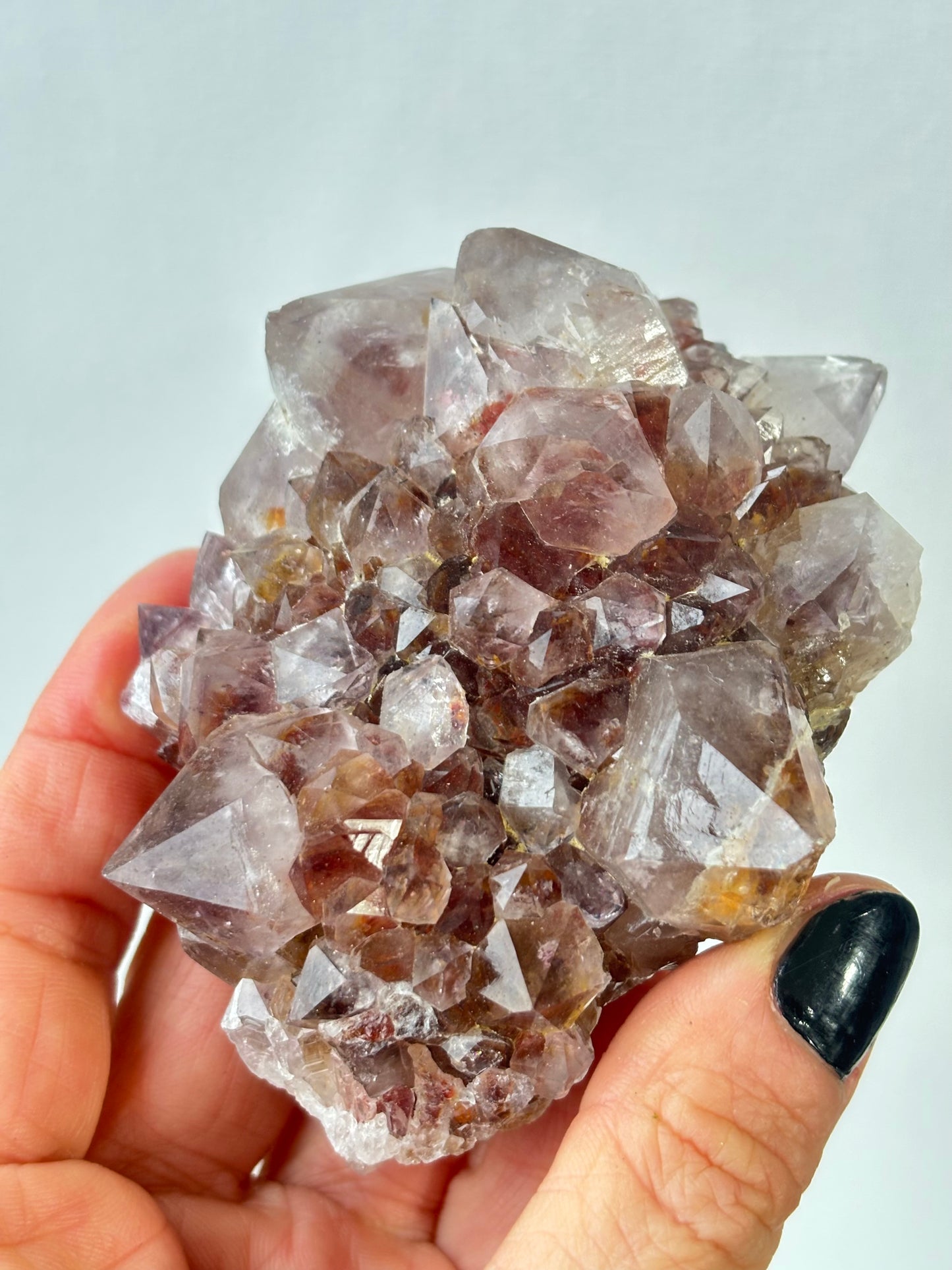 South African Spirit quartz cluster