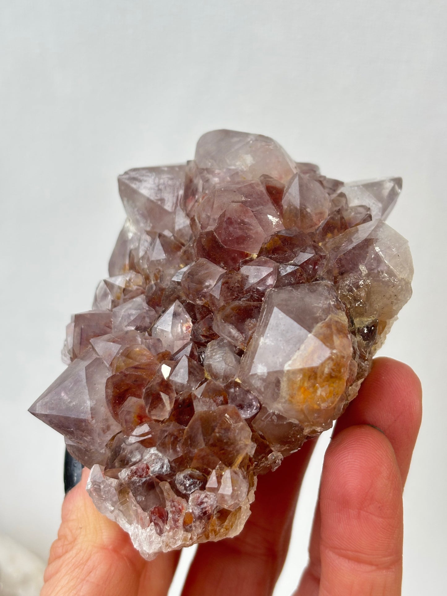 South African Spirit quartz cluster