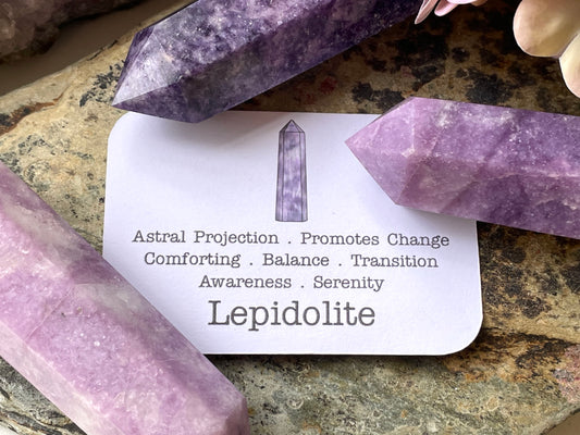 Lepidolite towers