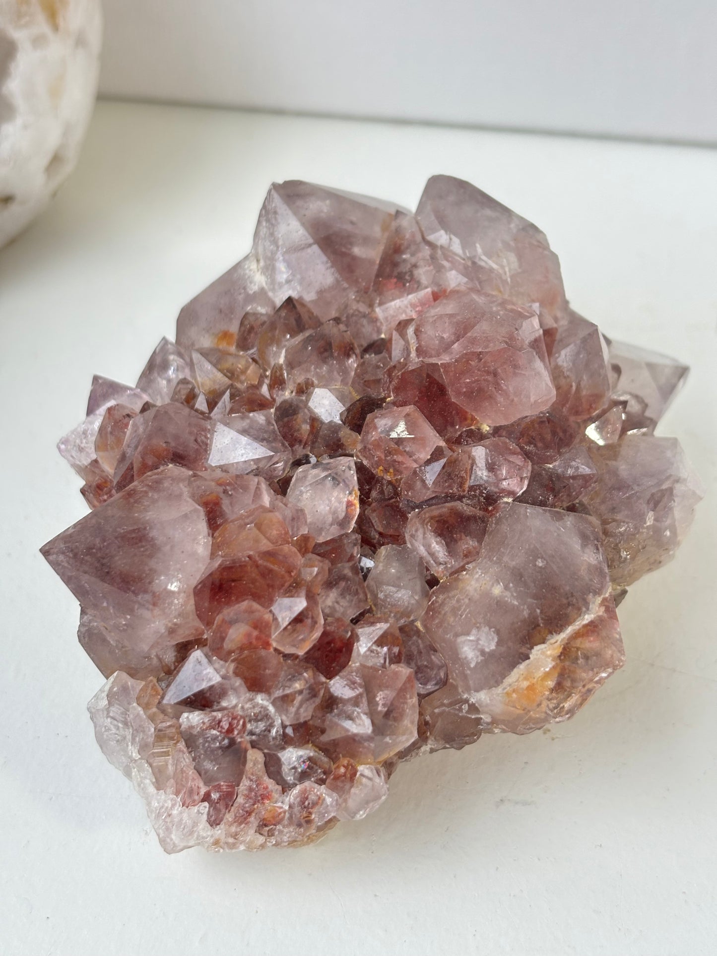 South African Spirit quartz cluster