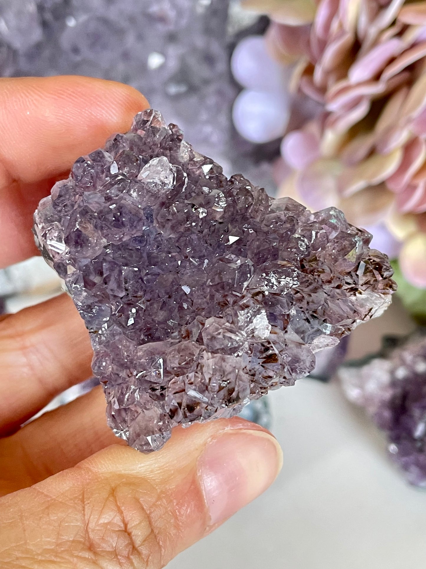 Amethyst small raw clusters