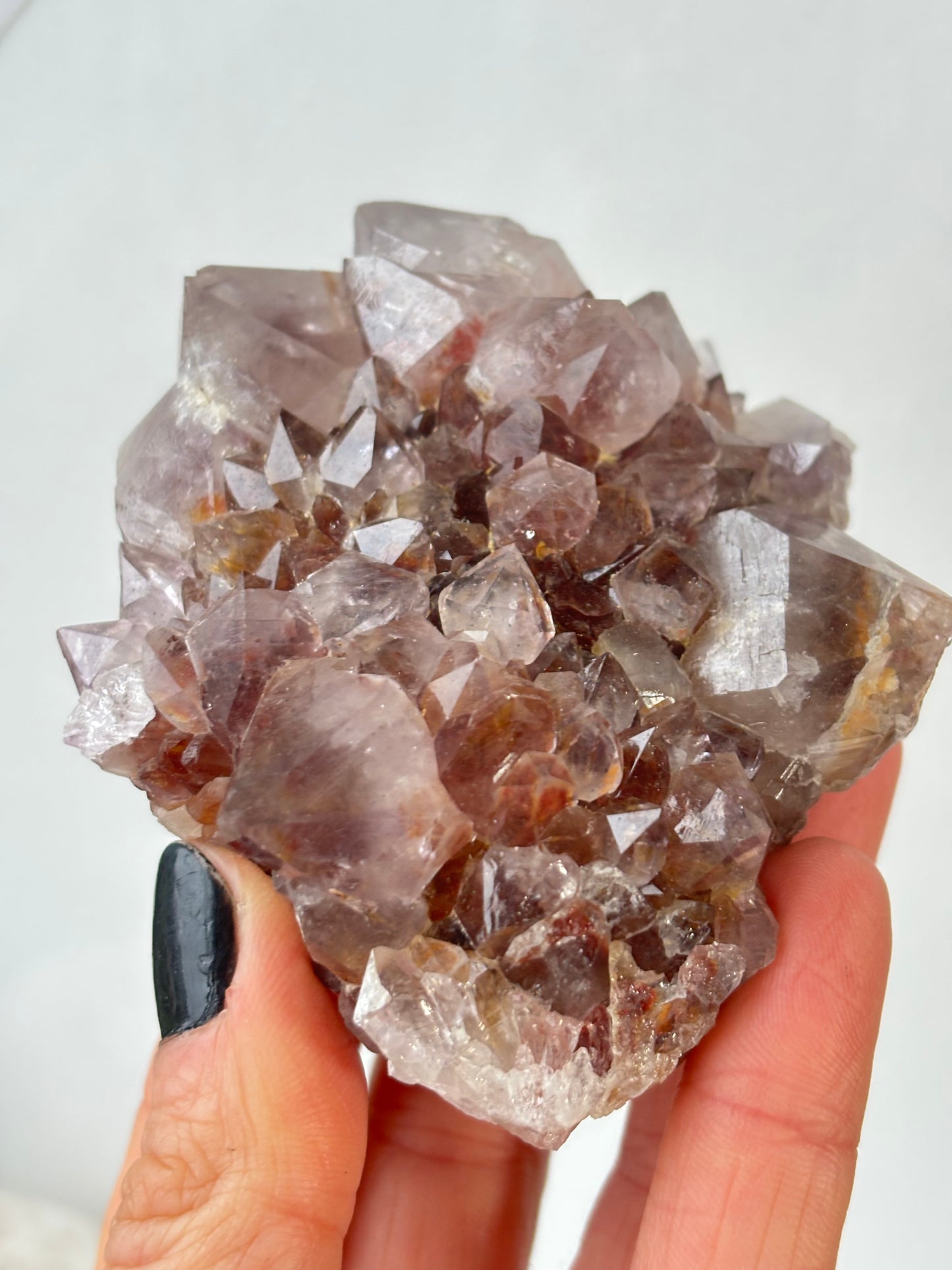 South African Spirit quartz cluster