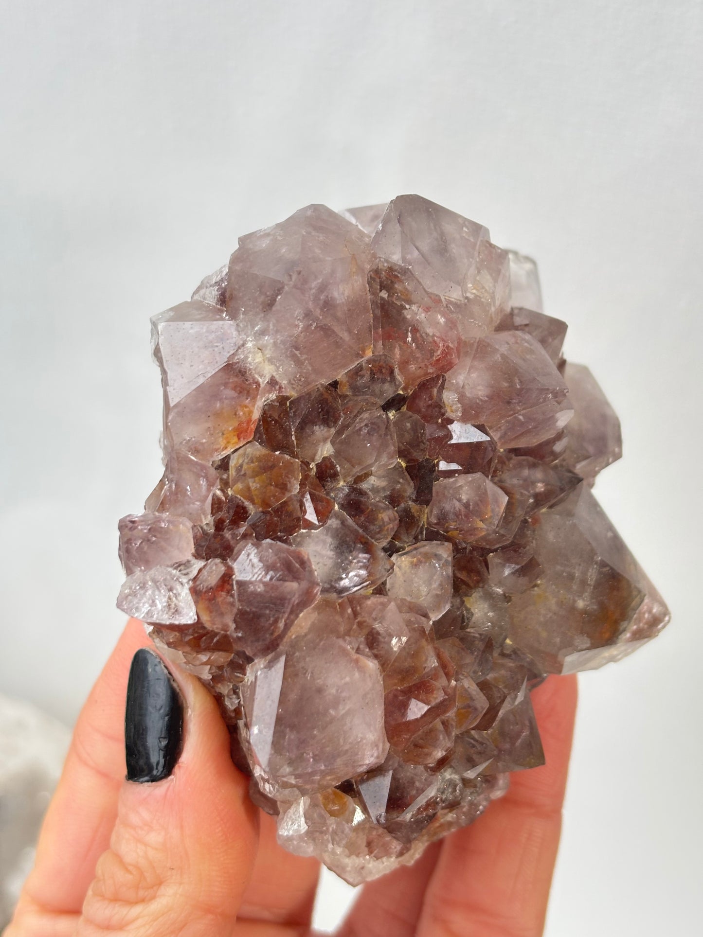 South African Spirit quartz cluster