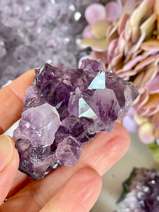 Amethyst small raw clusters