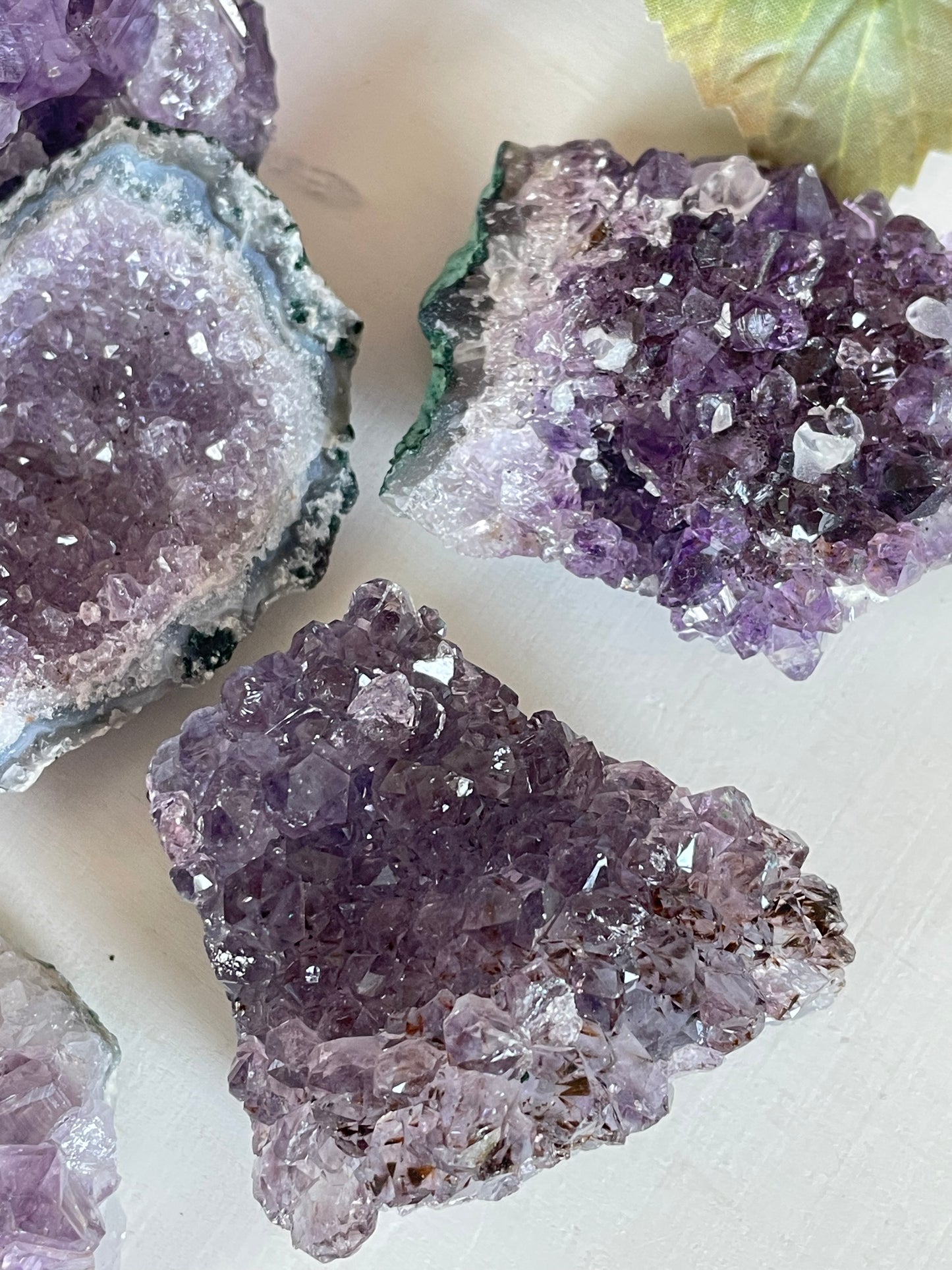 Amethyst small raw clusters