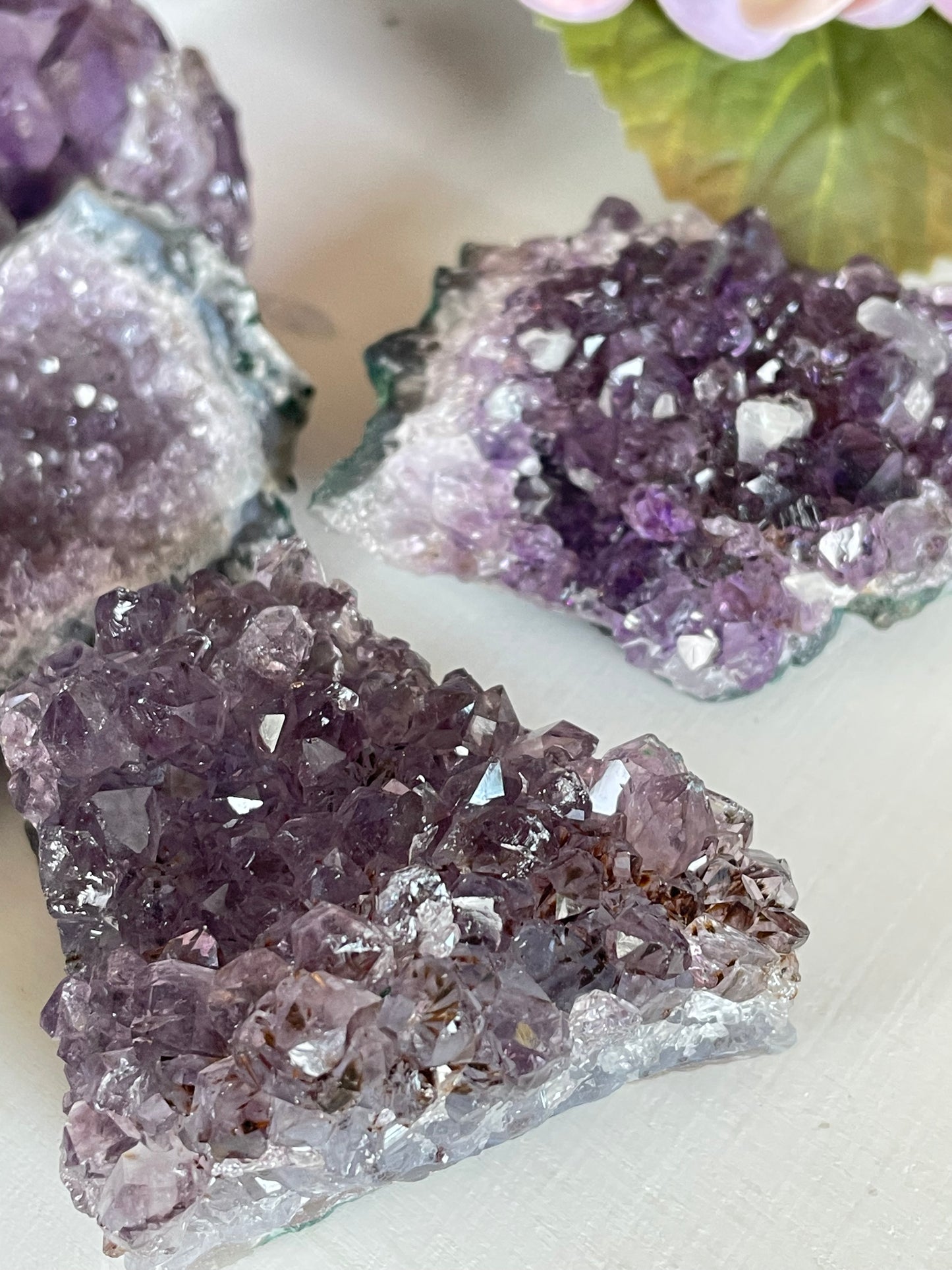 Amethyst small raw clusters