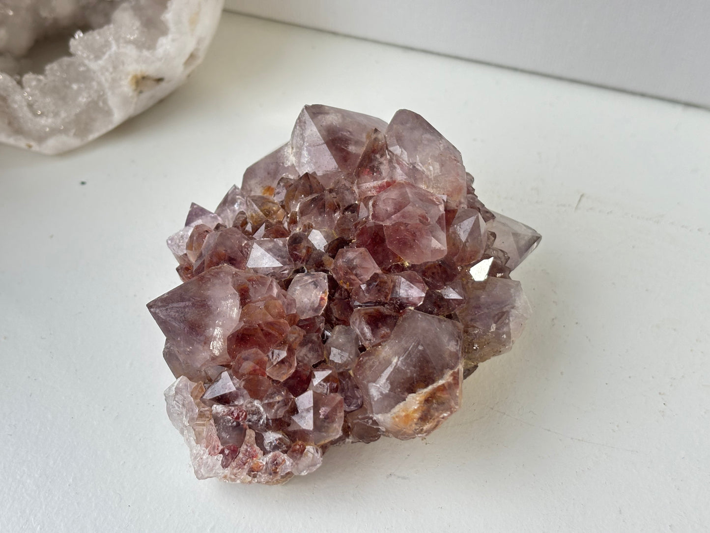 South African Spirit quartz cluster