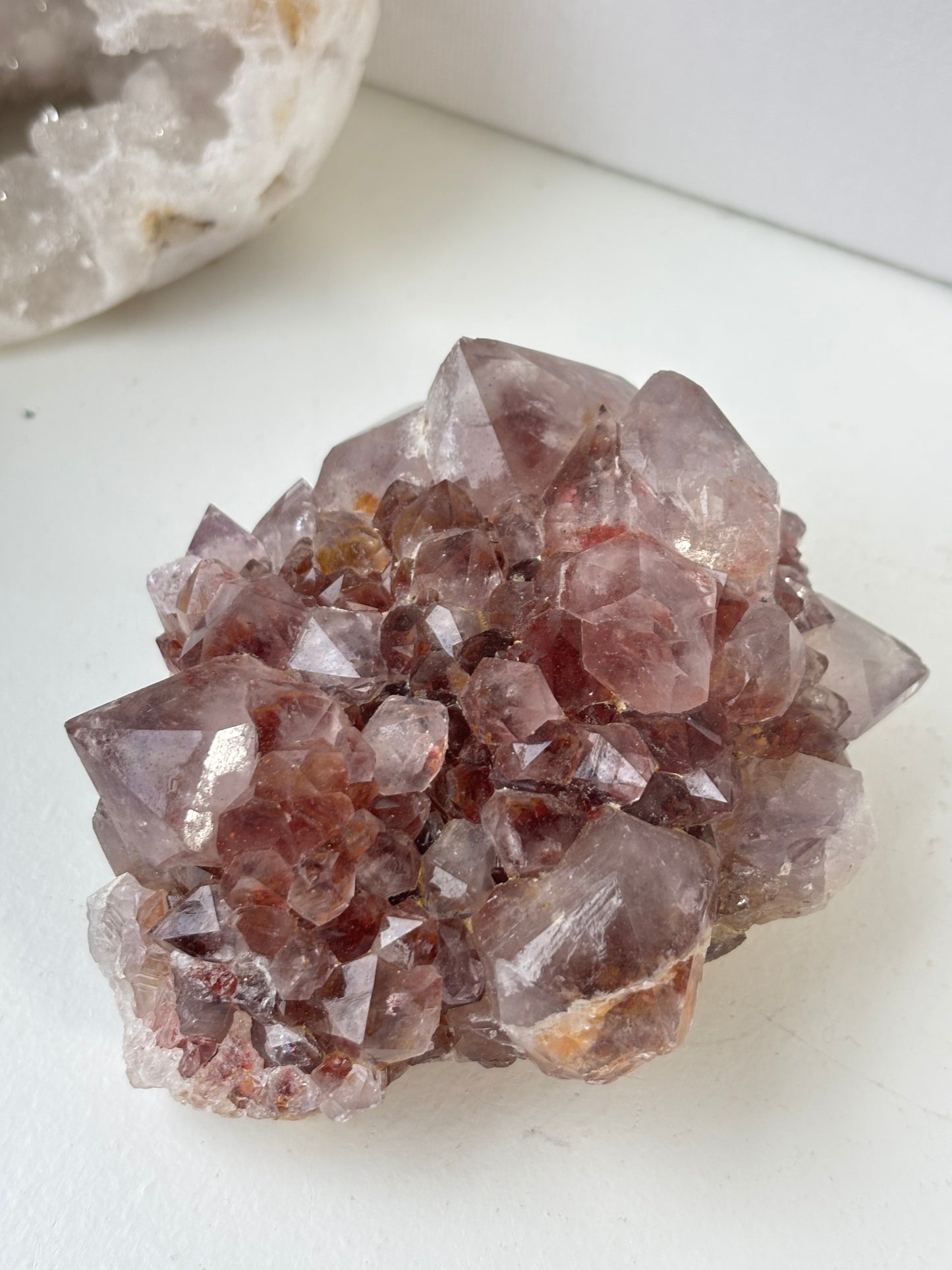 South African Spirit quartz cluster