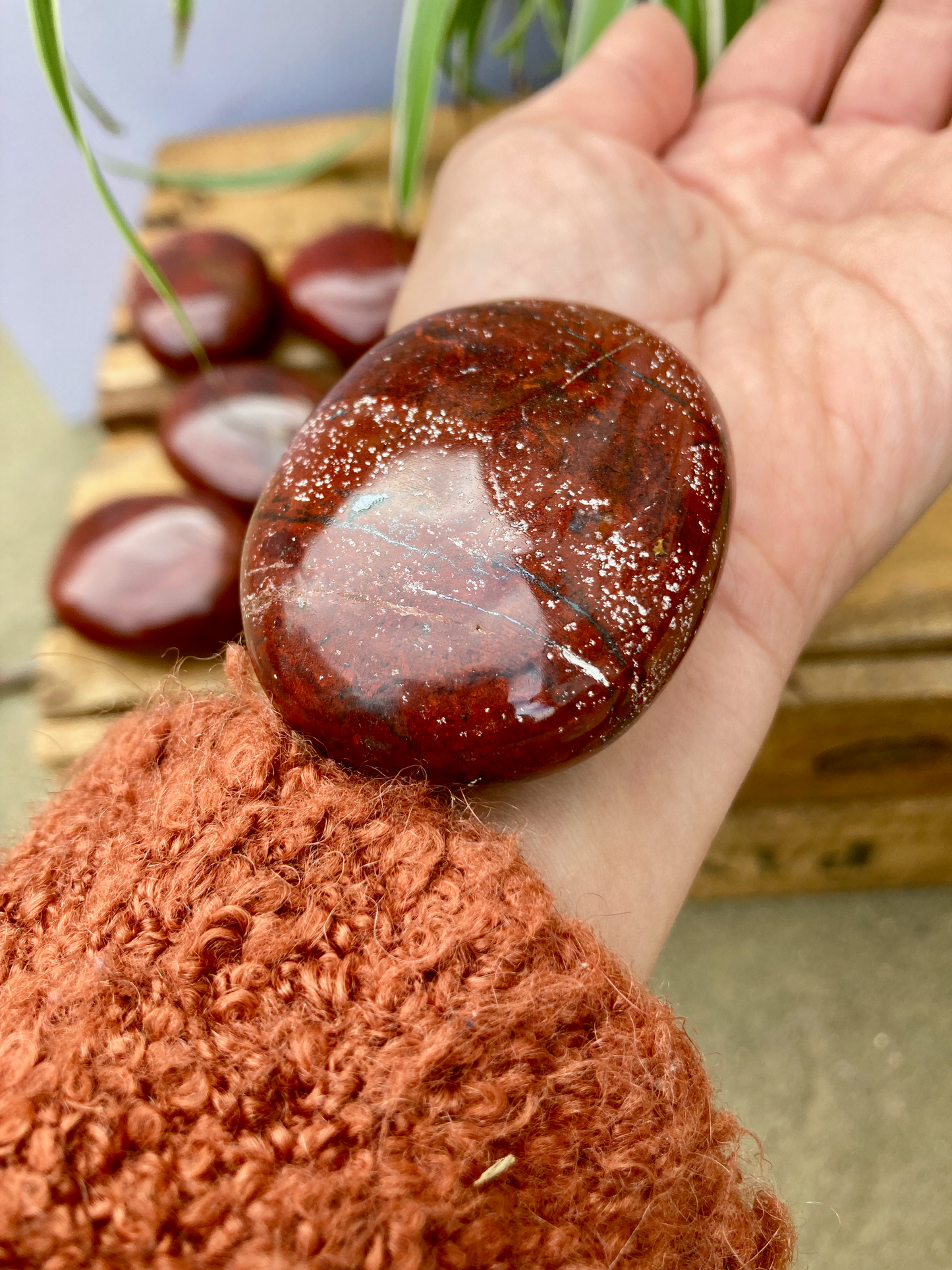 Calligraphy stone pebbles or palmstones